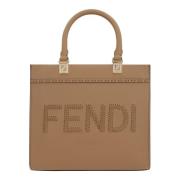 Fendi Stiliga Väskor Kollektion Brown, Dam