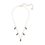 Swarovski Dam Halsband Collier Naughty Svart Roséguldpläterad 5497874 ...