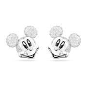 Swarovski Disney Mickey Mouse Knappörhängen Gray, Dam