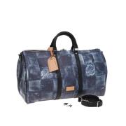 Louis Vuitton Vintage Pre-owned Canvas louis-vuitton-vskor Blue, Dam