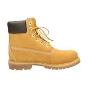 Timberland Klassiska Snörstövlar Yellow, Dam