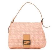 Fendi Vintage Pre-owned Canvas fendi-vskor Pink, Dam