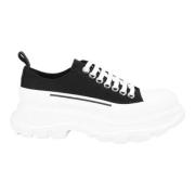 Alexander McQueen Canvas sneakers Black, Dam