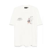 Represent T-shirt med Grafiskt Tryck och Crew Neck White, Herr