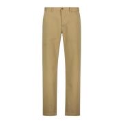 Tela Genova Stiliga Romolo Chino Byxor Beige, Herr