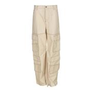 Diesel Casual Byxor Beige, Dam