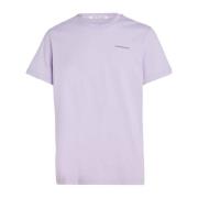 Calvin Klein Jeans Lila Bomull Jersey Tee Purple, Herr