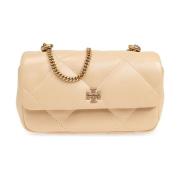 Tory Burch Axelväska Kira Mini Beige, Dam