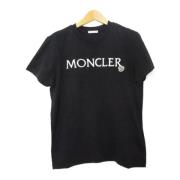 Moncler Pre-owned Pre-owned Bomull toppar Black, Dam