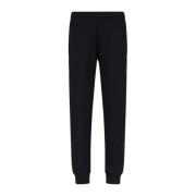 Emporio Armani Bekväma och stiliga sweatpants Black, Herr