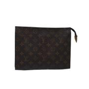 Louis Vuitton Vintage Pre-owned Canvas louis-vuitton-vskor Brown, Dam