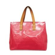 Louis Vuitton Vintage Pre-owned Tyg louis-vuitton-vskor Pink, Dam