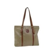 Celine Vintage Pre-owned Laeder totevskor Beige, Dam