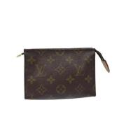 Louis Vuitton Vintage Pre-owned Canvas louis-vuitton-vskor Brown, Dam