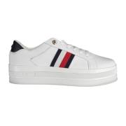 Tommy Hilfiger White Polyester Sneaker White, Dam