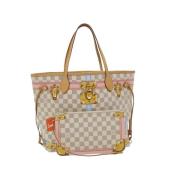 Louis Vuitton Vintage Pre-owned Canvas louis-vuitton-vskor Beige, Dam