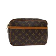 Louis Vuitton Vintage Pre-owned Canvas louis-vuitton-vskor Brown, Dam