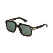 Police Forty 1 solglasögon i Havana acetat Brown, Unisex