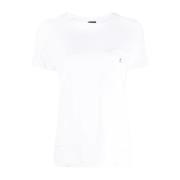 Lorena Antoniazzi Casual Vit Kortärmad T-shirt White, Dam