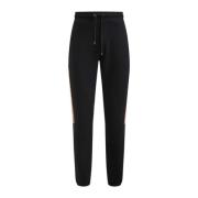 Alviero Martini 1a Classe Svart Geo Classic Bomull Joggers Black, Herr