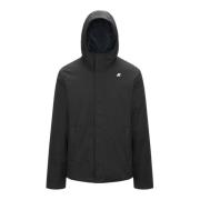 K-Way Svarta Jackor Jacko Twill Marmotta Black, Herr