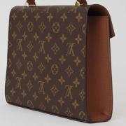 Louis Vuitton Vintage Pre-owned Tyg louis-vuitton-vskor Brown, Dam