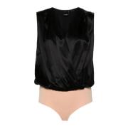 Pinko Silkeblandad Tanktop Black, Dam