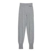 Twinset Elegant ullblandad kashmirbyxa Gray, Dam