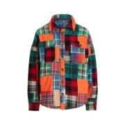 Polo Ralph Lauren Oversized Patchwork Skjorta Multicolor, Dam