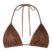 MC2 Saint Barth Spets-Bralette i Olika Färger Brown, Dam