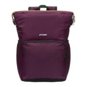 K-Way Casual Nylon Ryggsäck Purple, Unisex