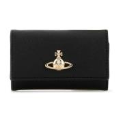 Vivienne Westwood Stilren Svart Syntetisk Läder Nyckelring Black, Dam