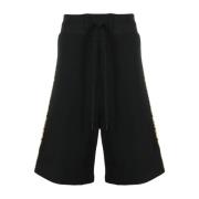 Versace Jeans Couture Svarta Bomullsshorts Black, Herr