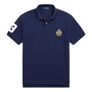 Polo Ralph Lauren Blå Casual Kortärmad Polotröja Blue, Herr