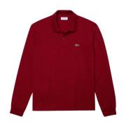 Lacoste Klassisk Polo Tröja i Olika Färger Red, Herr