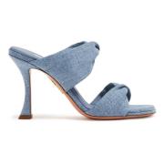 Aquazzura Blå Elegant Högklackade Pumps Blue, Dam