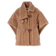 Max Mara Kamel Poncho Newordano Stilren Brown, Dam