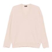 Liu Jo Ull Cashmere Blandningströja Pink, Dam