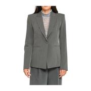 Patrizia Pepe Elegant Grå Blazer för Kvinnor Gray, Dam