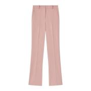 PINKO Elegant Viskos Elastan Byxor Pink, Dam