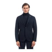 Manuel Ritz Formell Blazer med Stretchigt Tyg Blue, Herr