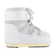 Moon Boot Låg Nylon Ikoniska Vinterstövlar Gray, Dam