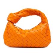 Bottega Veneta Vintage Pre-owned Laeder handvskor Orange, Dam