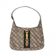 Gucci Vintage Pre-owned Plast handvskor Beige, Dam