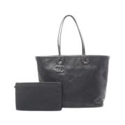 Chanel Vintage Pre-owned Laeder totevskor Black, Dam