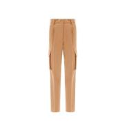 Herno Ull Cargo Pants Beige, Dam