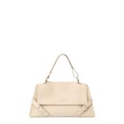 Orciani Mjuk läder Longuette Sense väska Beige, Dam