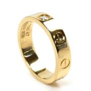 Cartier Vintage Pre-owned Tyg ringar Yellow, Dam