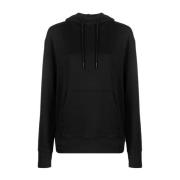 Vince Svart Casual Bomull Hoodie Black, Dam