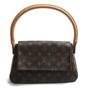 Louis Vuitton Vintage Pre-owned Tyg louis-vuitton-vskor Brown, Dam